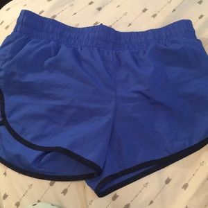 Small blue shorts